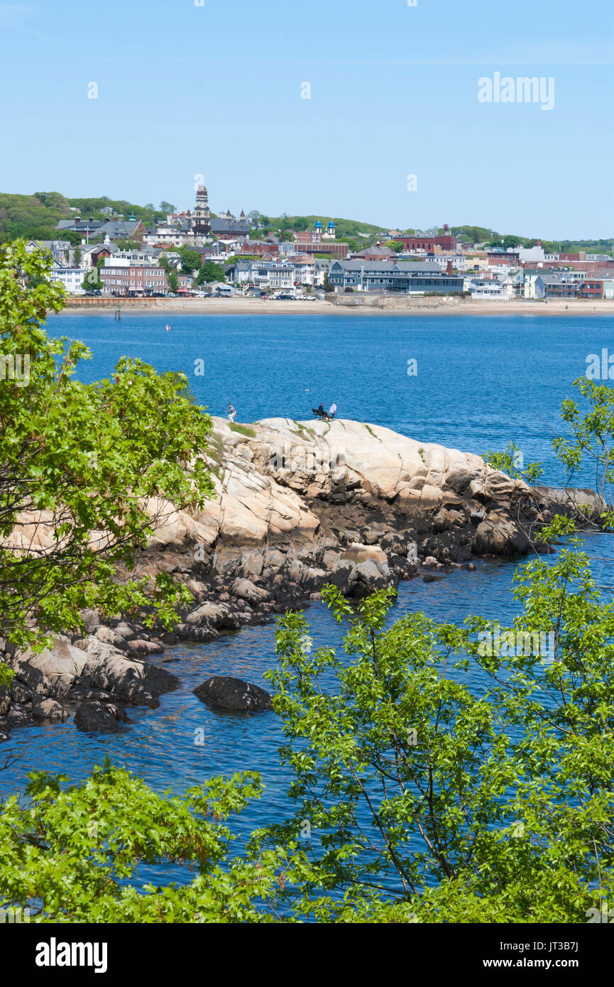 The Gloucester city waterfront viewed from the Stage Fork Park