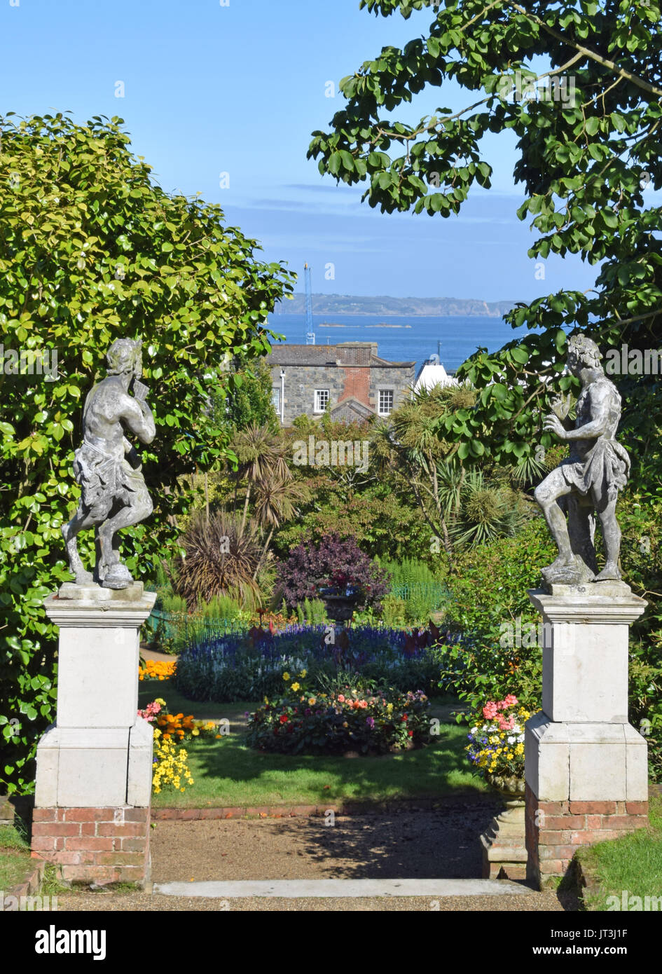 Candie Gardens, St Peter Port, Guernsey Stock Photo