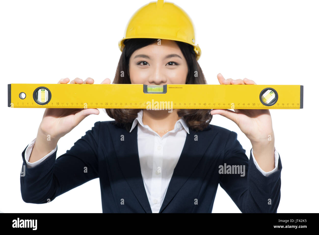 Yellow ruler hi-res stock photography and images - Alamy