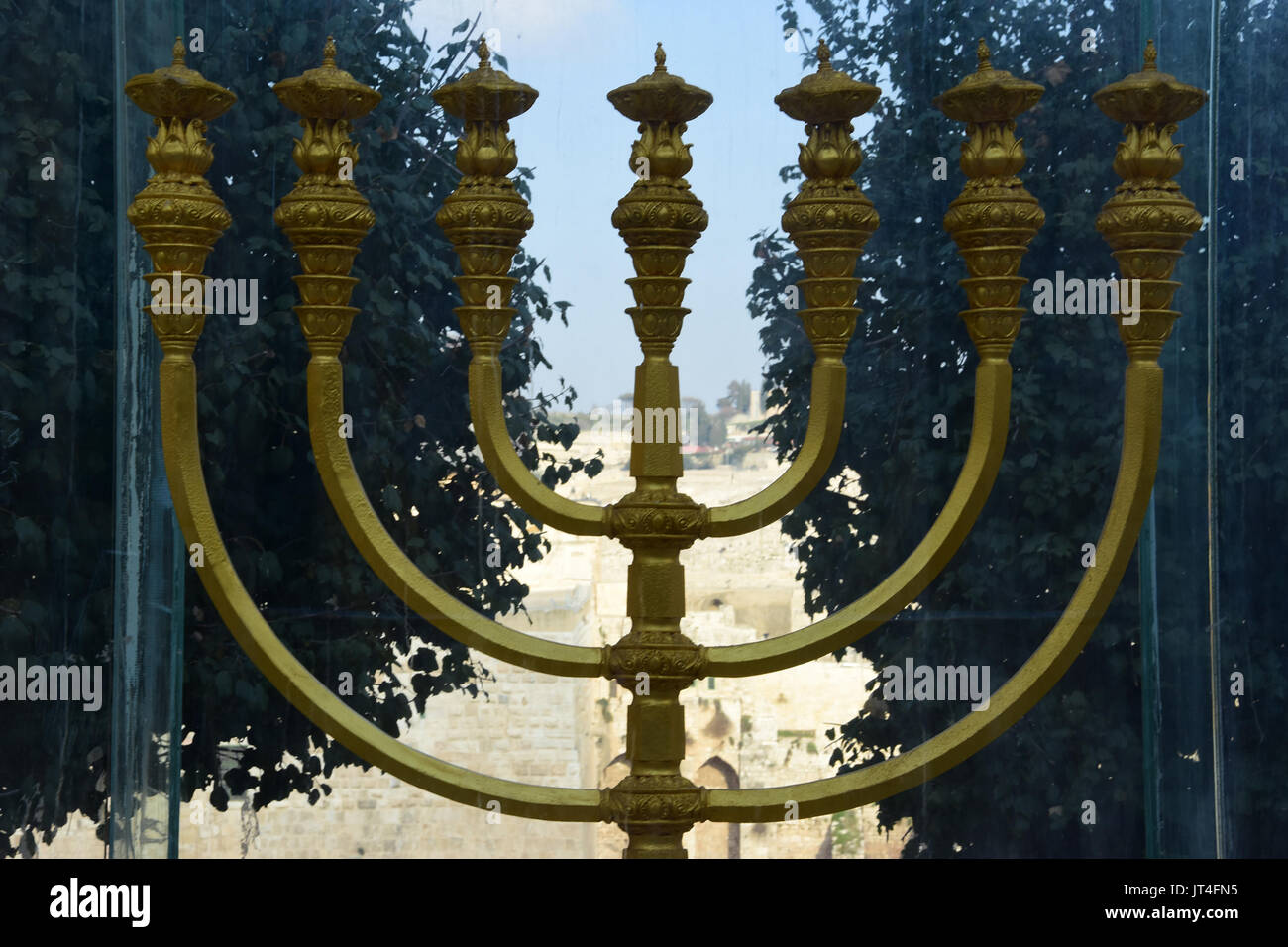 Menorah,Judiasm Stock Photo