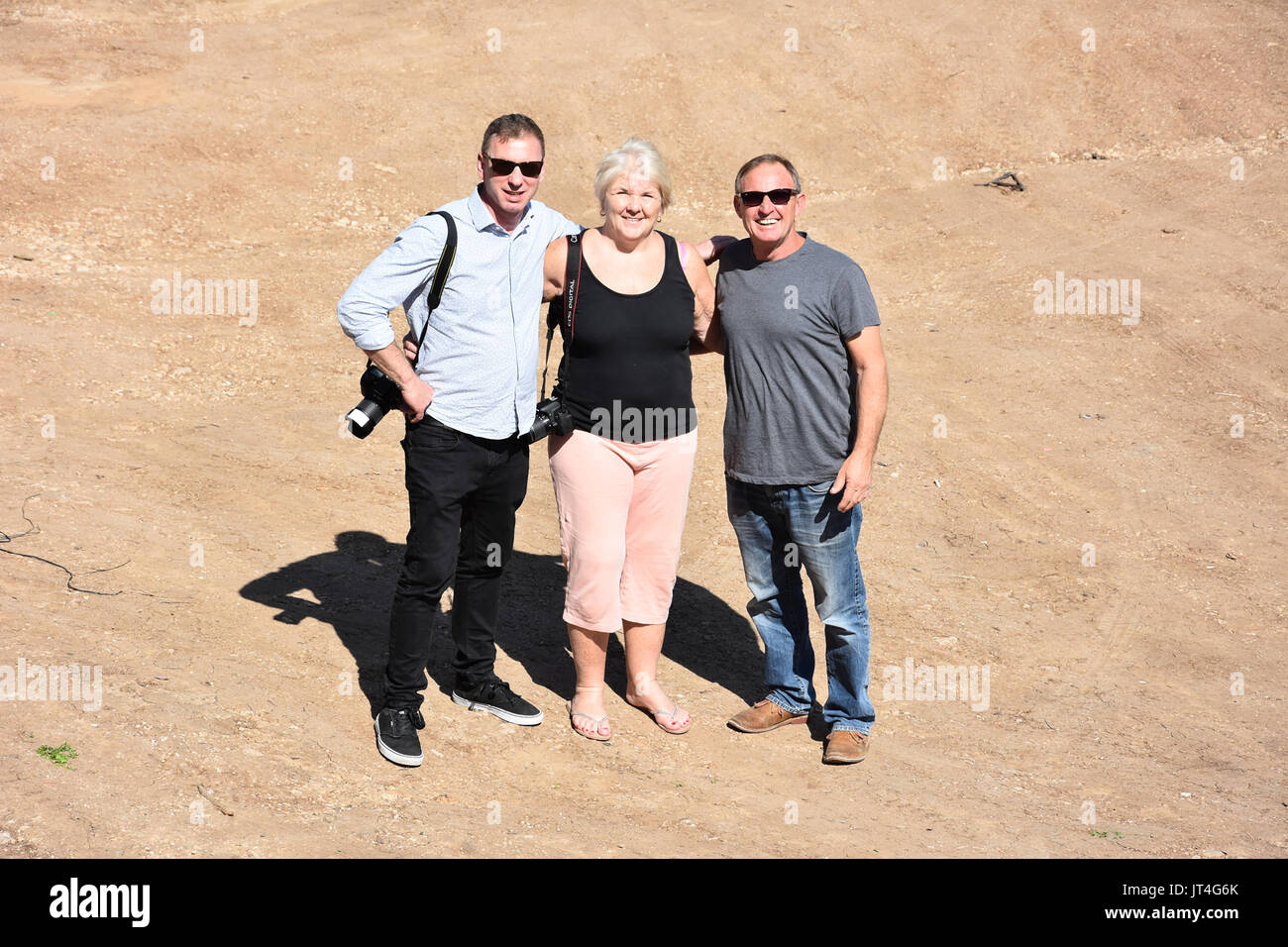tourists in israel Stock Photo
