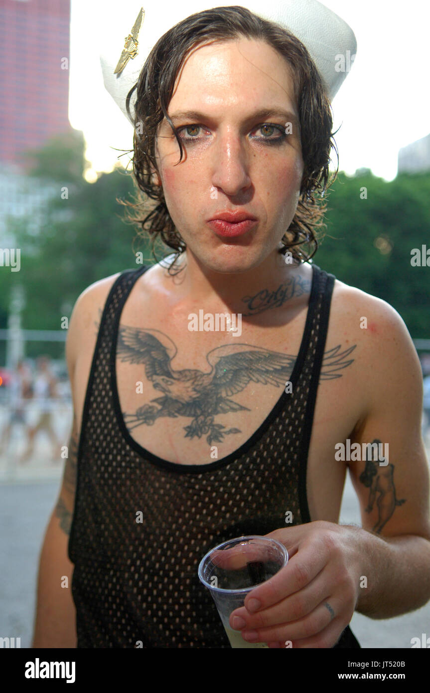 Mickey Avalon portraits 2007 Lollapalooza Chicago,Il Stock Photo - Alamy