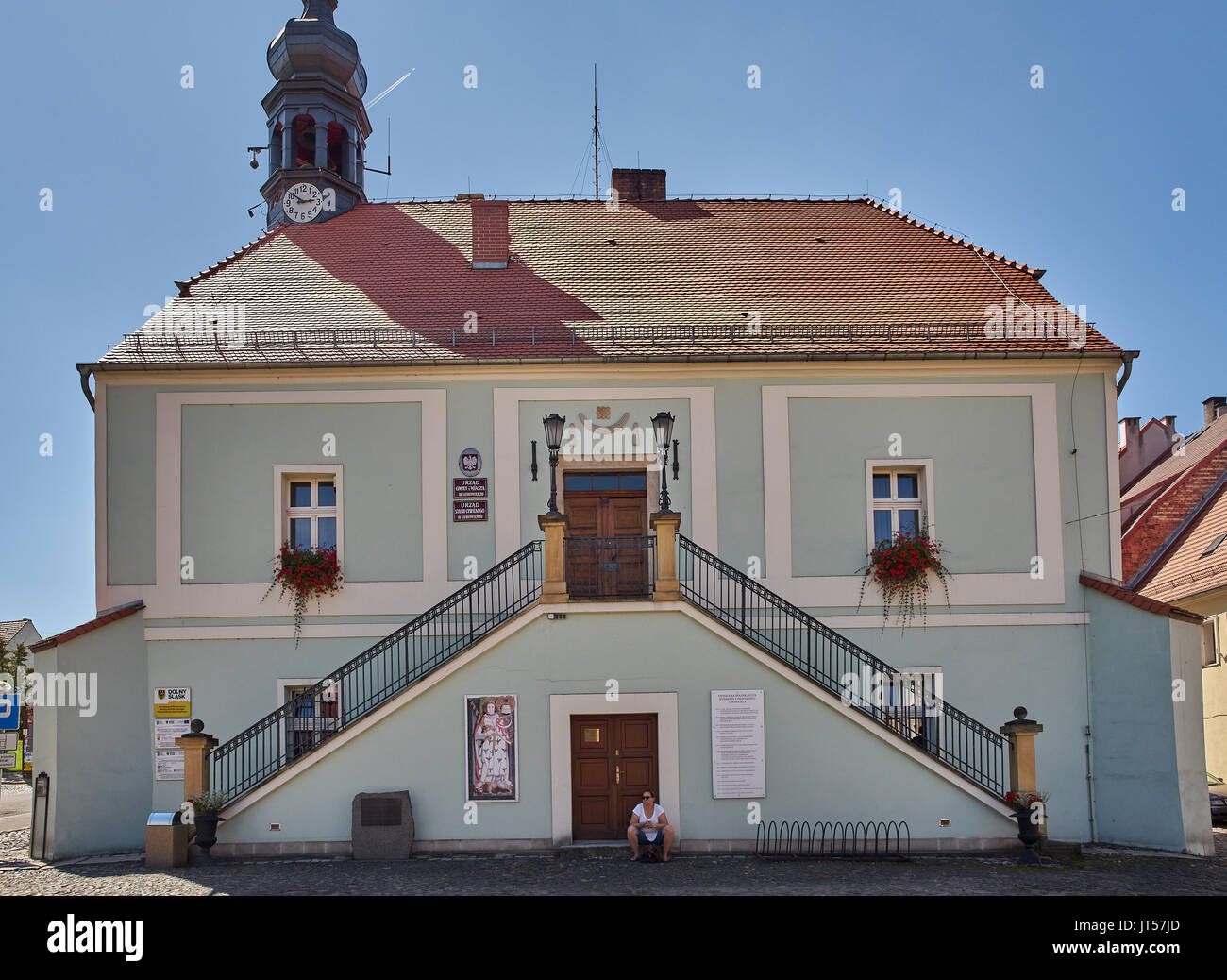 Lubomierz historical old little town Lower Silesia Poland Liebenthal ...