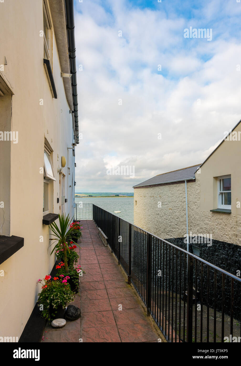 Colorful painted houses in Appledore, Devon Stock Photo Alamy