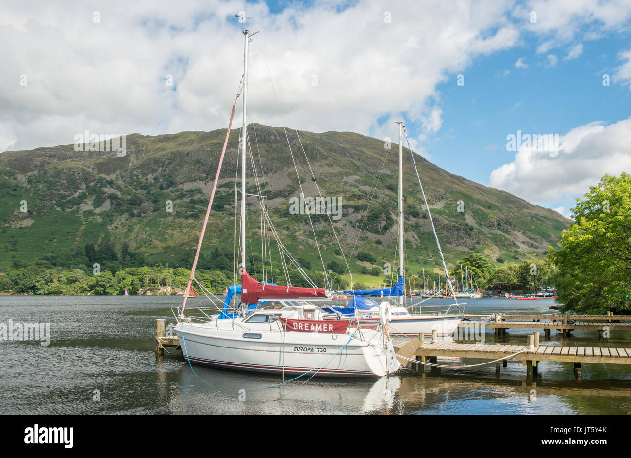Ullswatter in the Lake District National Park, Cumbria Stock Photo