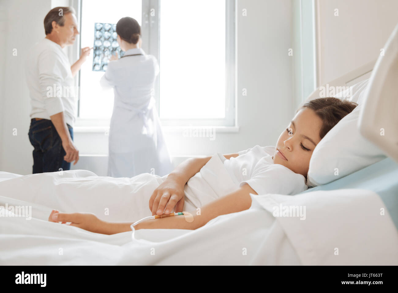 Doctor sleeping up close hi-res stock photography and images - Alamy
