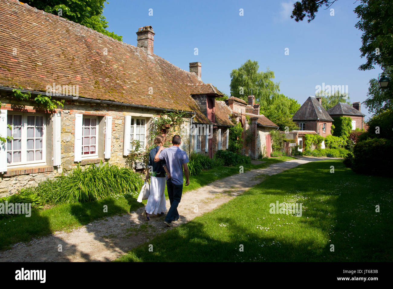 The village of Gerberoy, listed "Plus beaux villages de France", one of