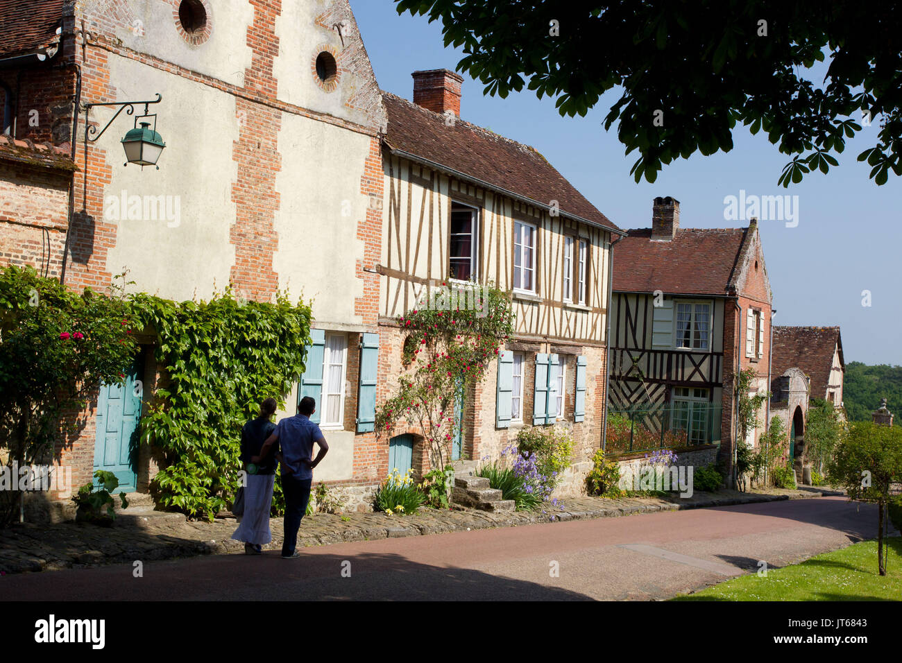 The village of Gerberoy, listed "Plus beaux villages de France", one of