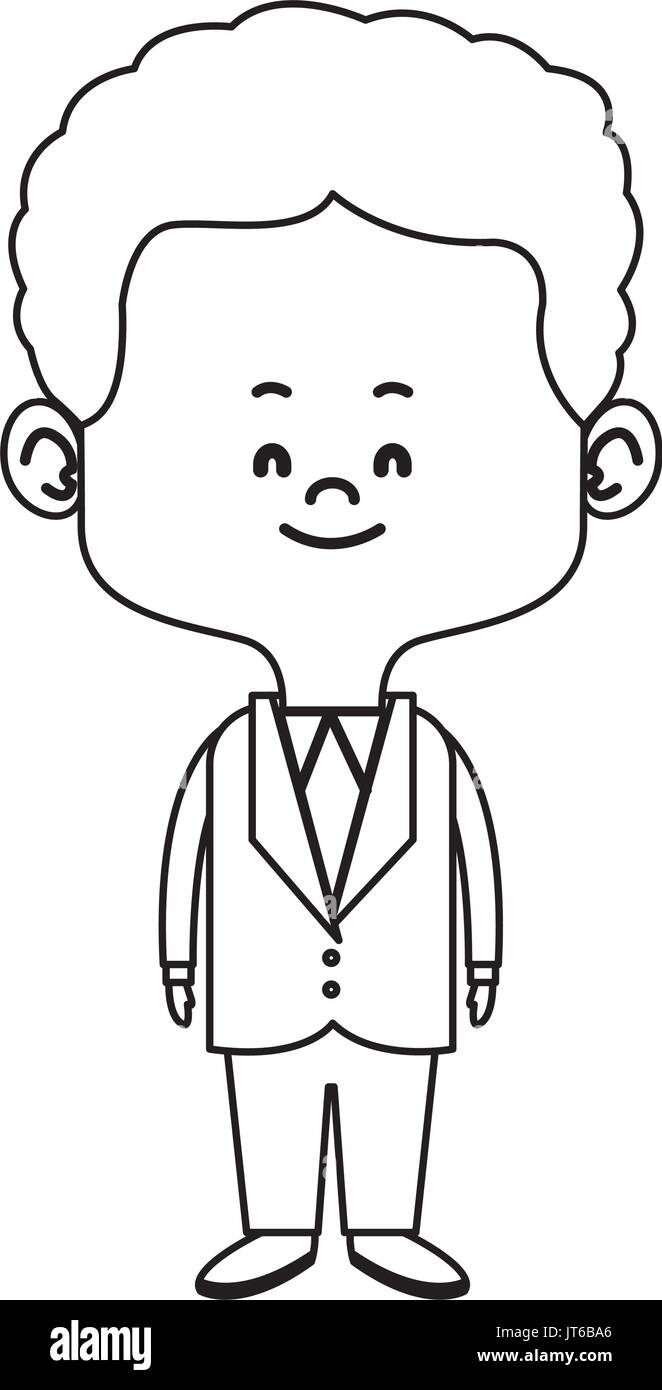 young happy groom man wear suit married Stock Vector Image & Art - Alamy