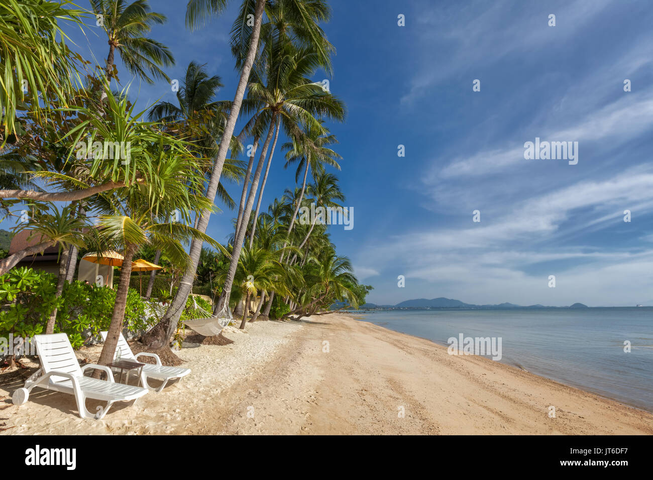 Nathon beach, Laem Yai, Koh Samui, Thailand Stock Photo