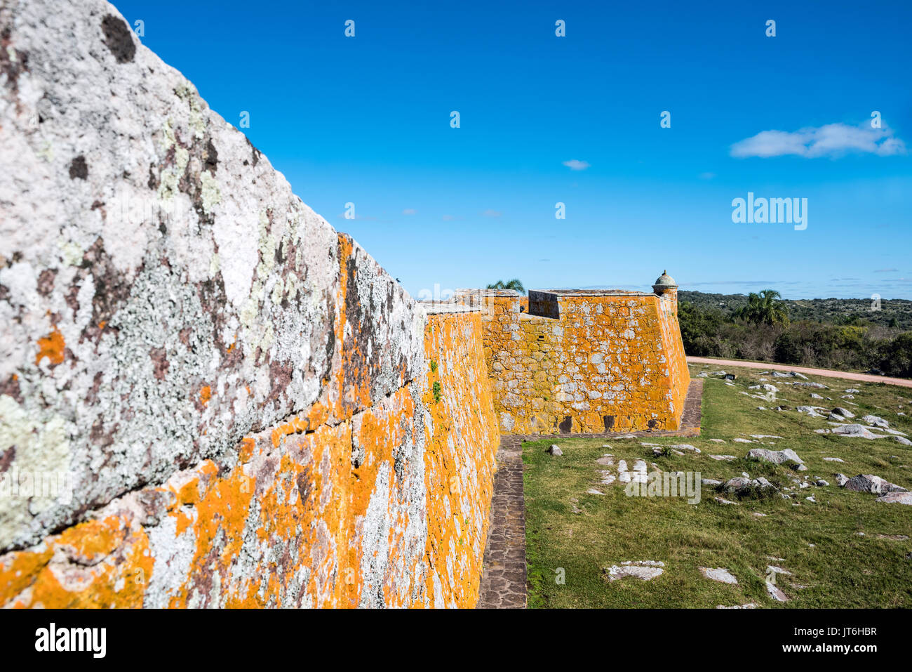 San Miguel fort. Rocha, near the brazilian border, Uruguay Stock Photo