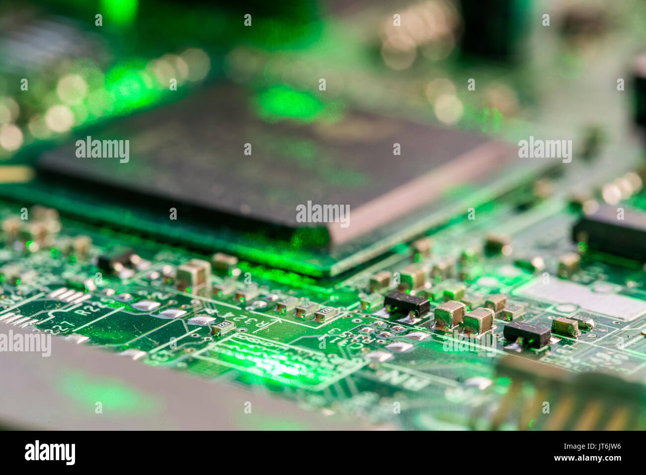 Computer components. Technology. Stock Photo