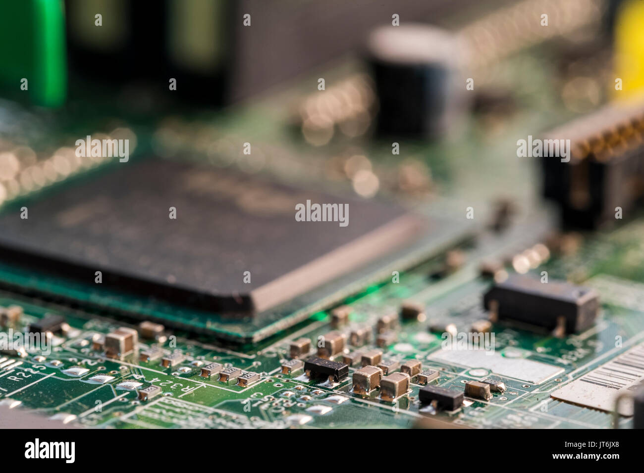 Computer components. Technology. Stock Photo