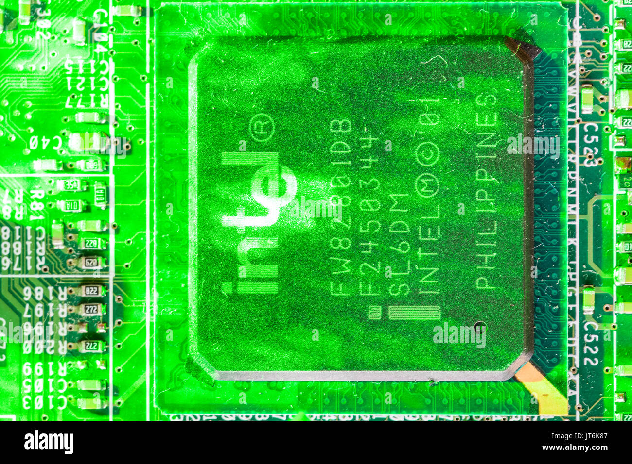 Computer components. Technology Stock Photo Alamy