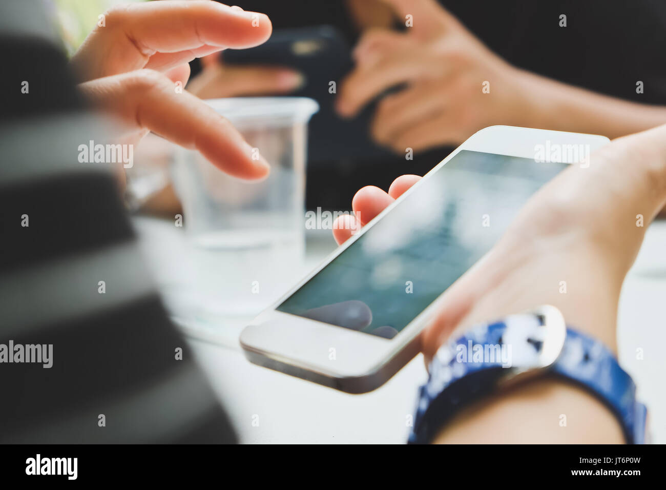 image of using smart phone background,Mobile devices Stock Photo - Alamy