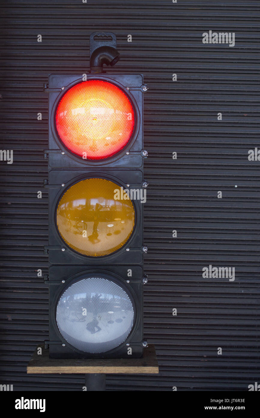 Stoplight - Red Light Stock Photo - Alamy