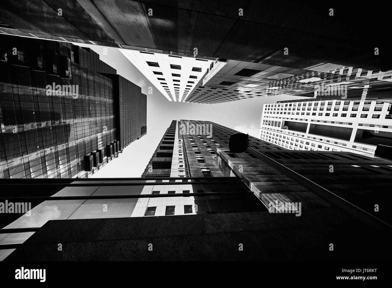 Tall buildings in tel aviv Black and White Stock Photos & Images - Alamy