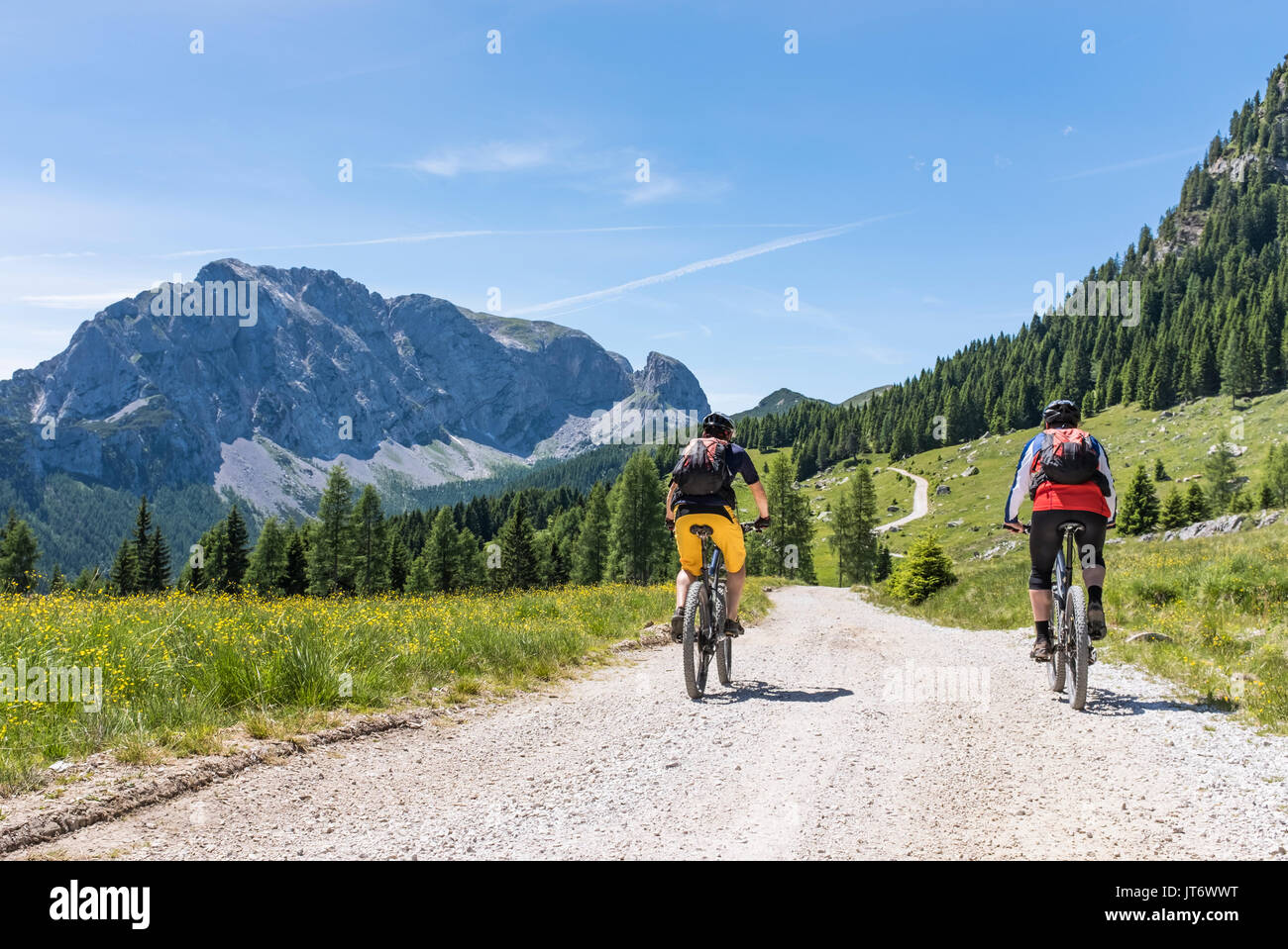 Carnic alps cycling hi-res stock photography and images - Alamy