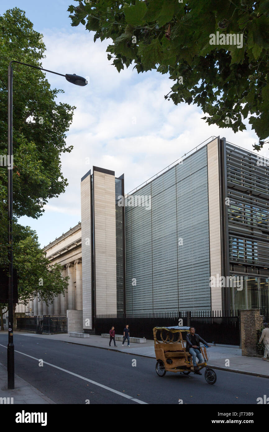 British Museum, World Conservation and Exhibitions Centre, Bloomsbury, London Stock Photo