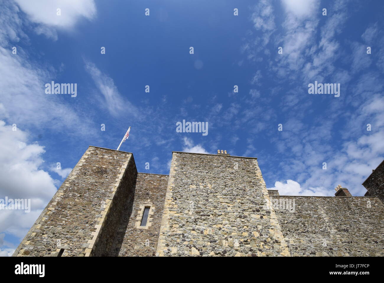 Dover Castle Kent July 2017 Stock Photo