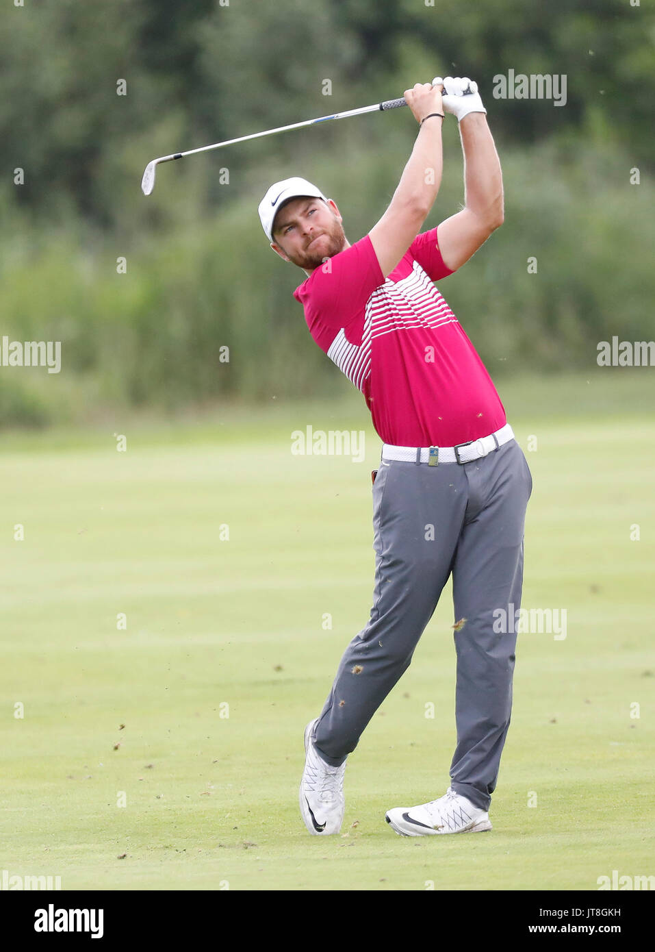 Jordan Smith of England in action during the 4th round of the men's Stock  Photo - Alamy