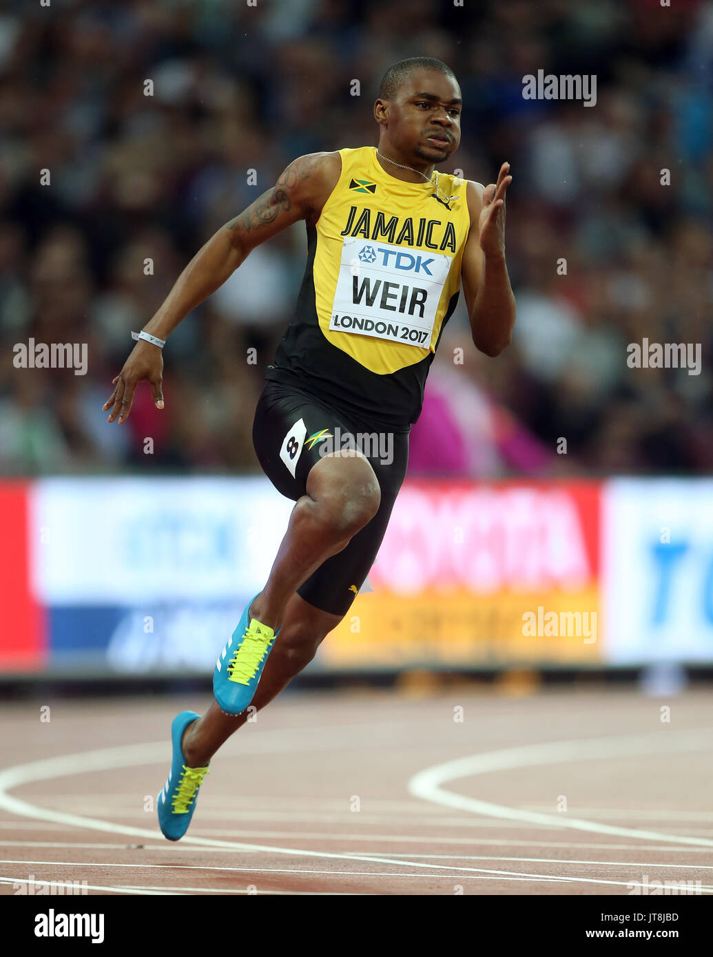 Warren Weir 200 Metres World Athletics Championships 2017 London Stam