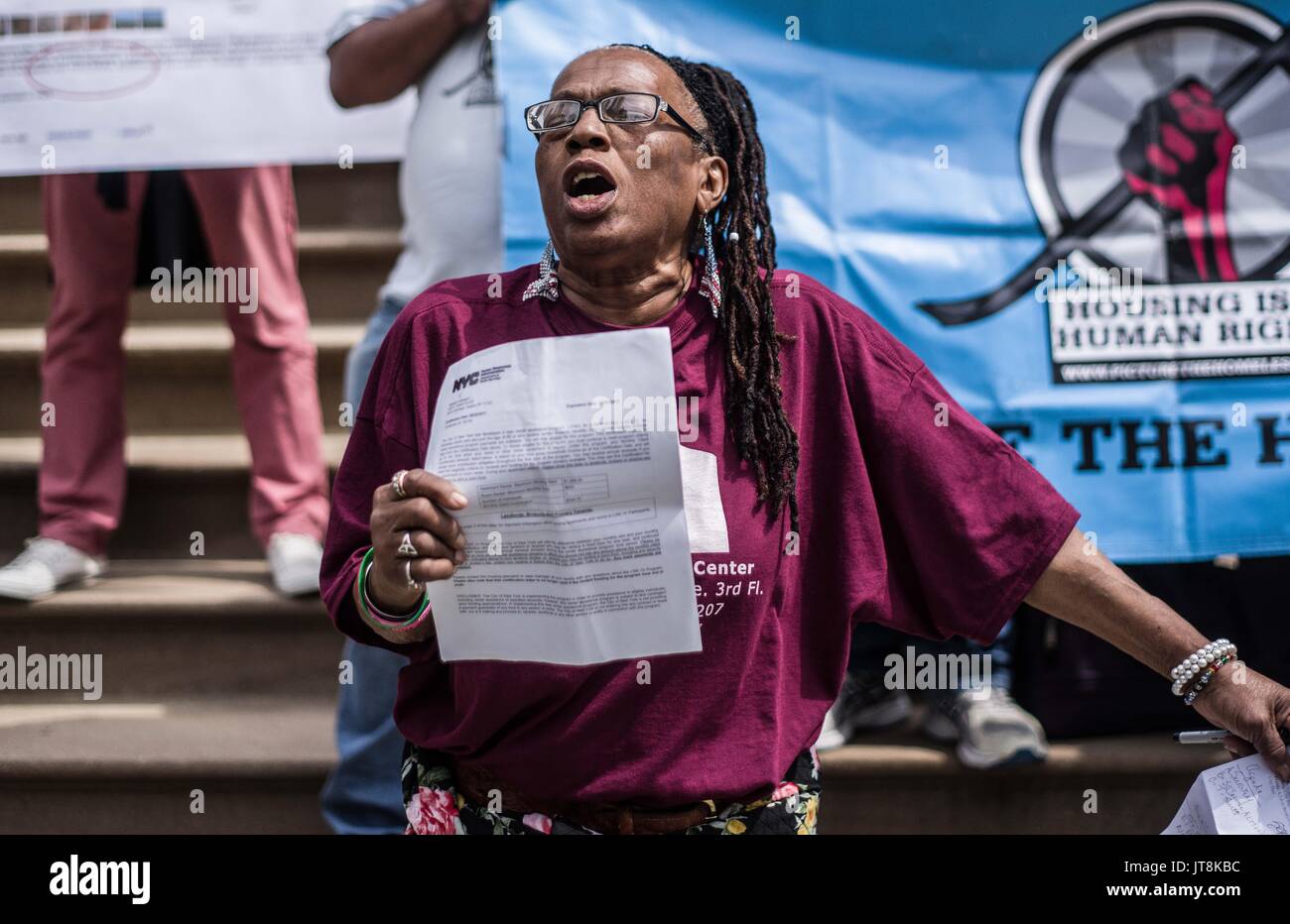 Gentrification housing protest usa hires stock photography and images