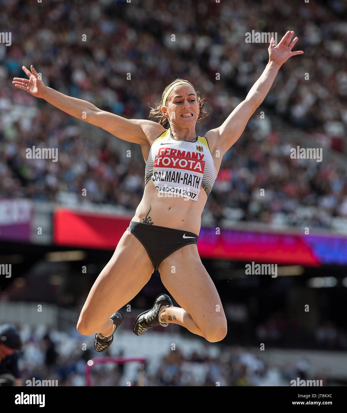 London, Grossbritannien. 06th Aug, 2017. Claudia SALMANRATH