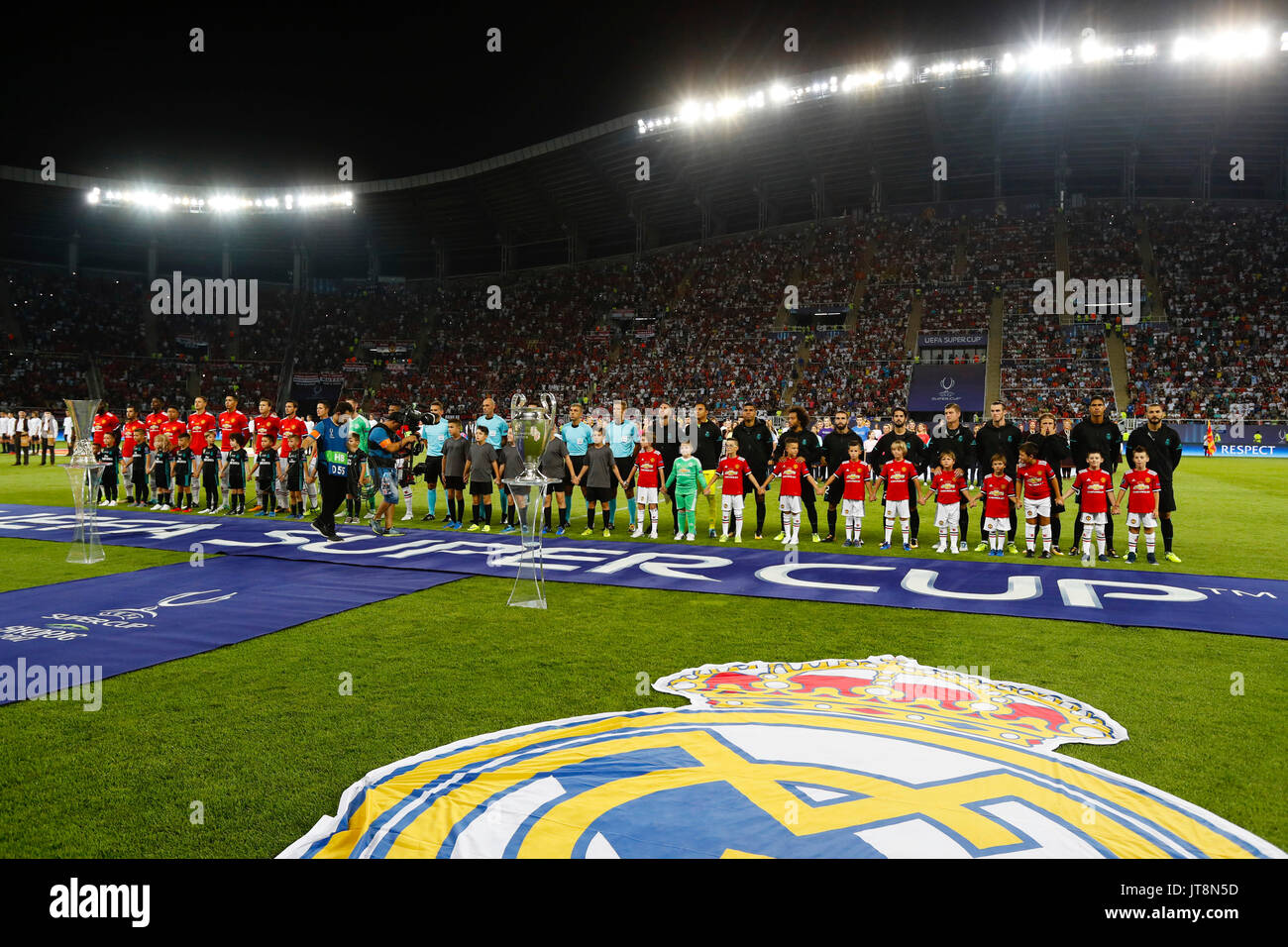 Skopje, Macedonia. 8th Aug, 2017. Team