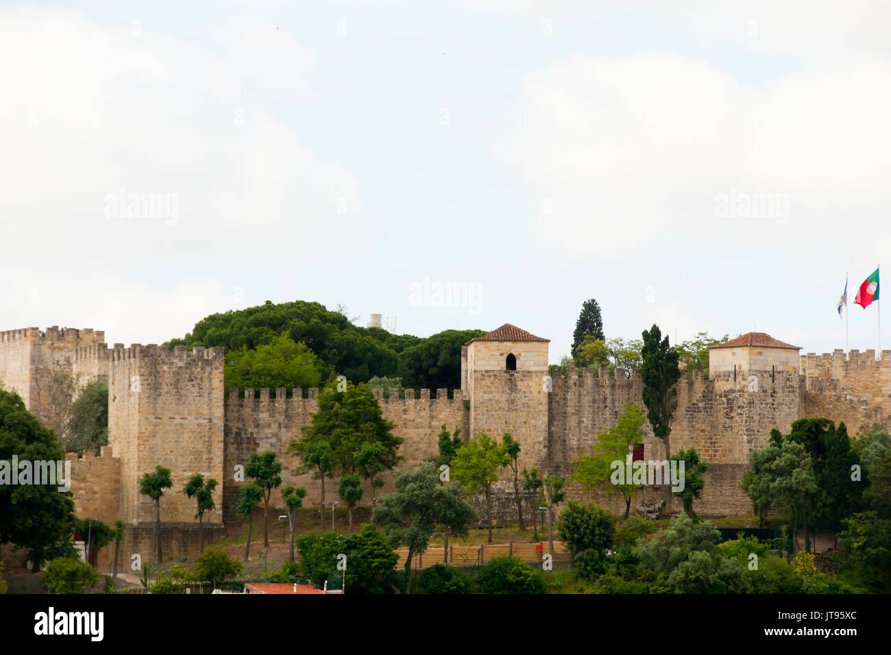 Sao Jorge Castle - Lisbon - Portugal Stock Photo - Alamy