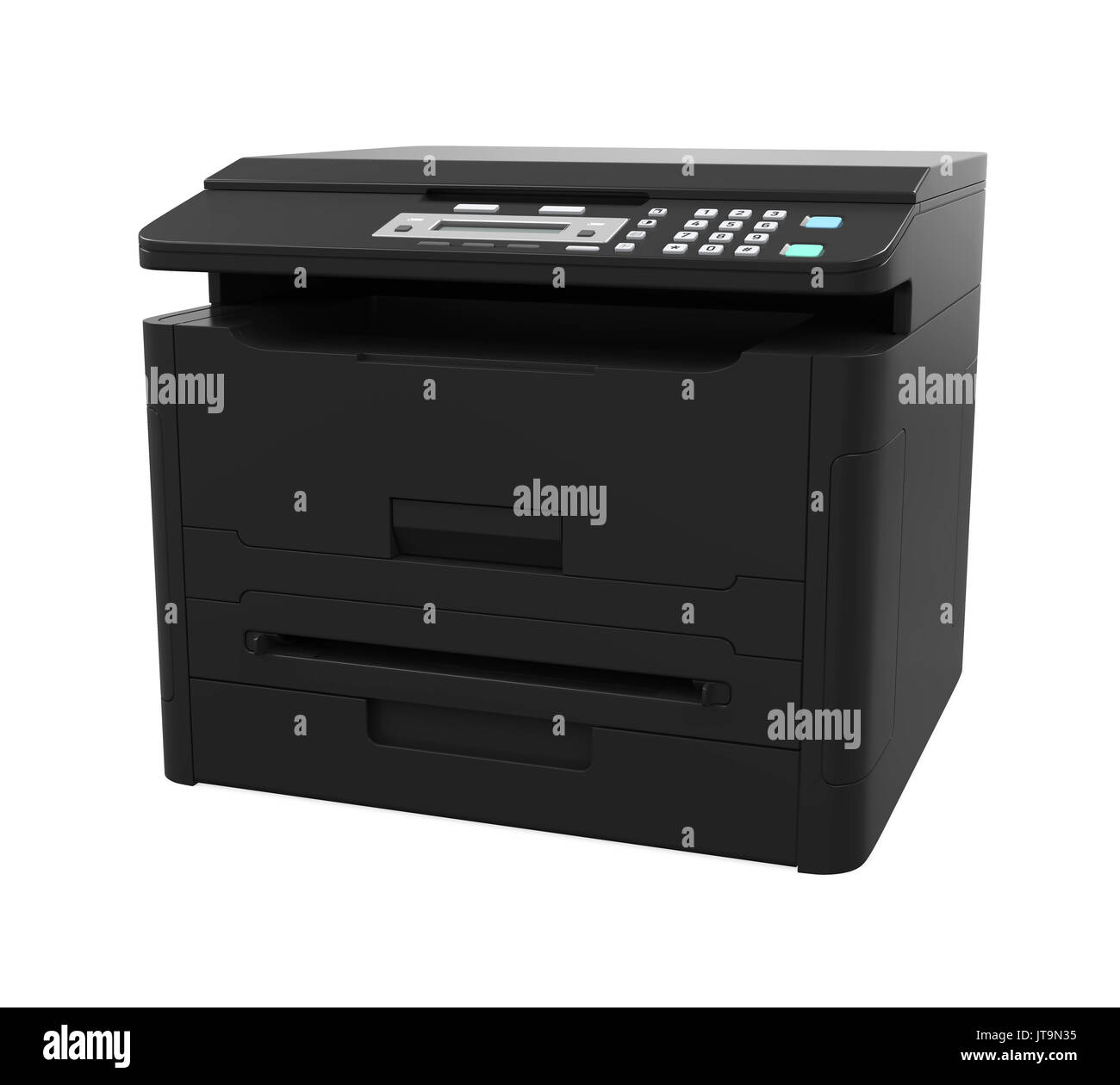 Laser Printer Isolated Stock Photo Alamy