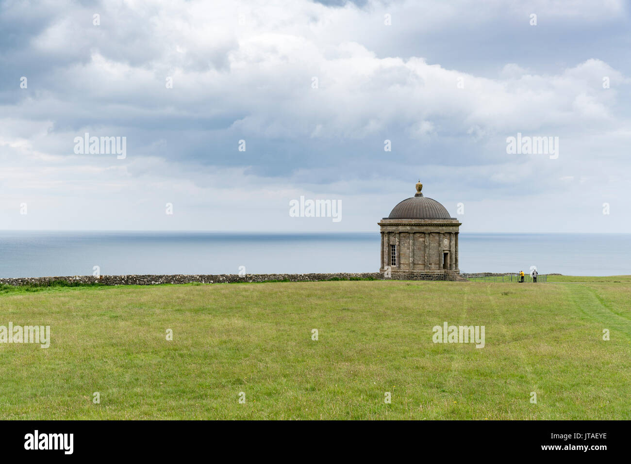 Mussenden Temple, Castlerock, County Londonderry, Ulster region, Northern Ireland, United Kingdom, Europe Stock Photo