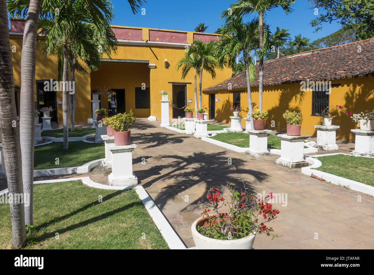 Quinta San Pedro Alejandrino, where Simon Bolivar died, Santa Marta, Magdalena, Colombia Stock Photo