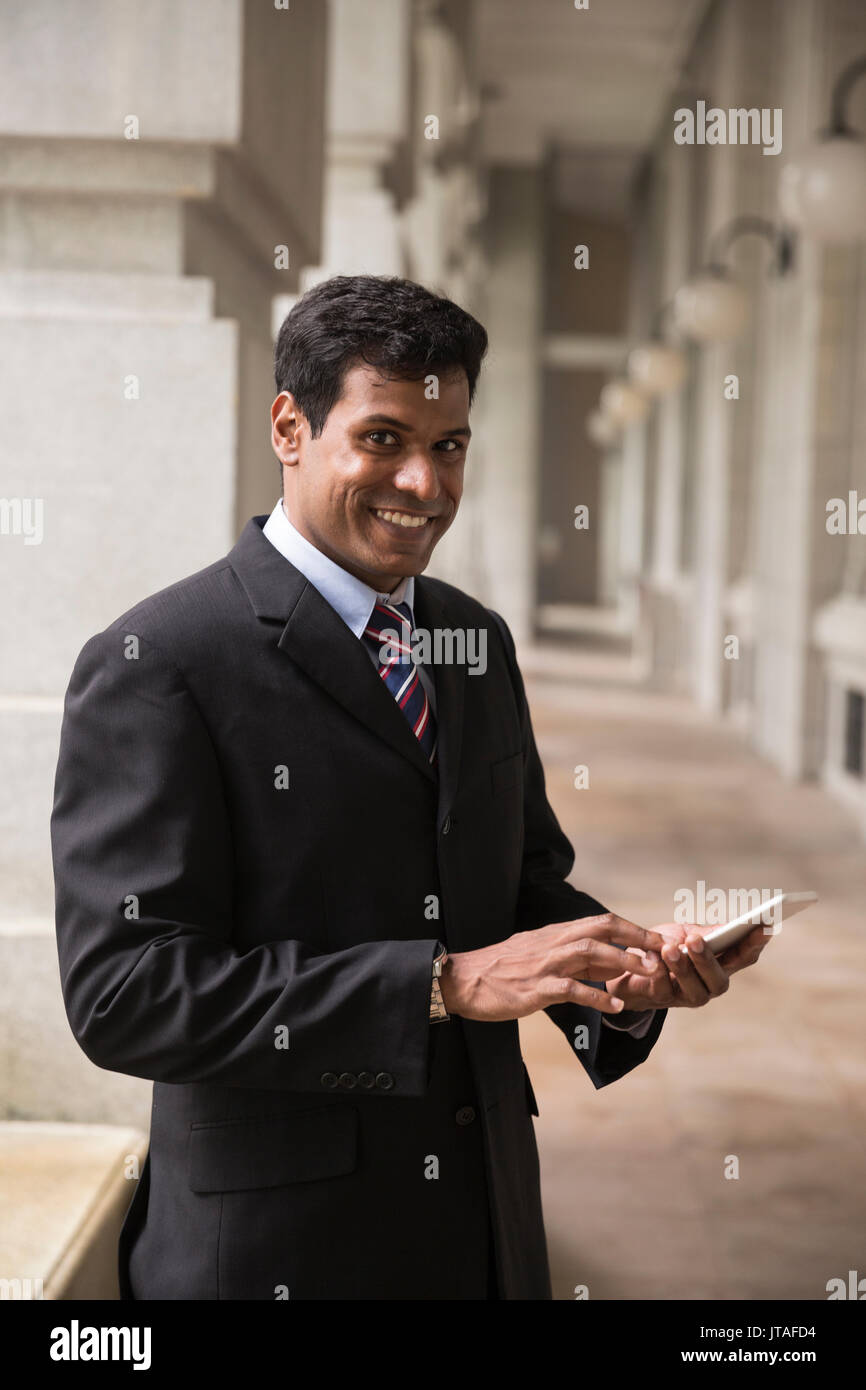 Indian business man working hi-res stock photography and images - Alamy