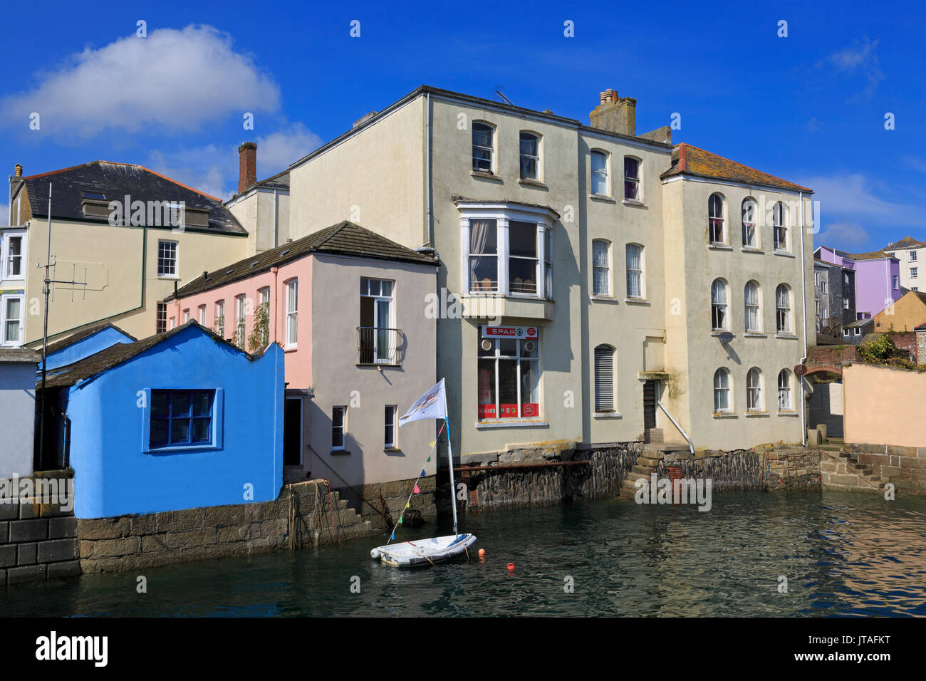 Prince of Wales Pier, Falmouth, Cornwall, England, United Kingdom, Europe Stock Photo