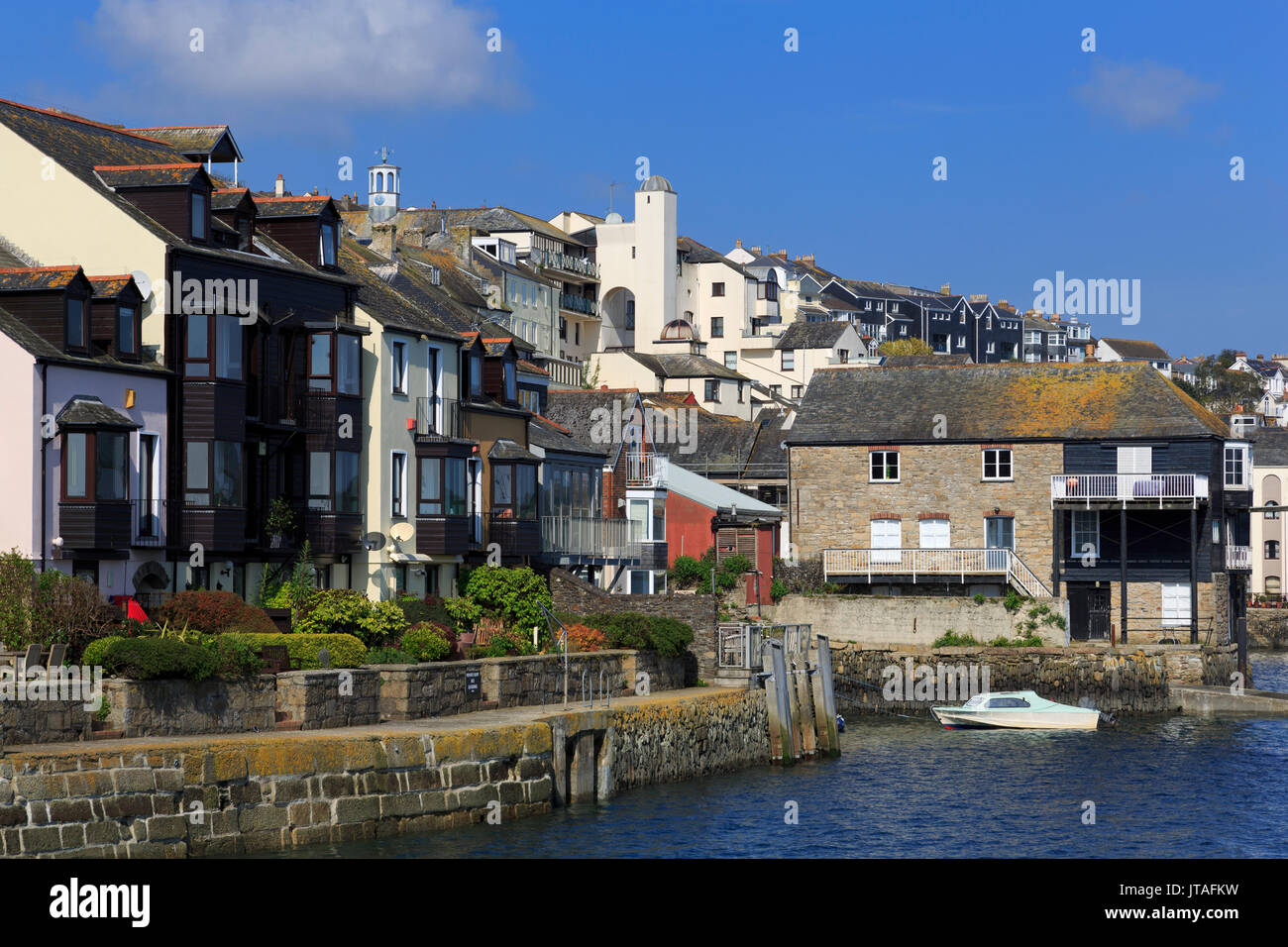 Prince of Wales Pier, Falmouth, Cornwall, England, United Kingdom, Europe Stock Photo