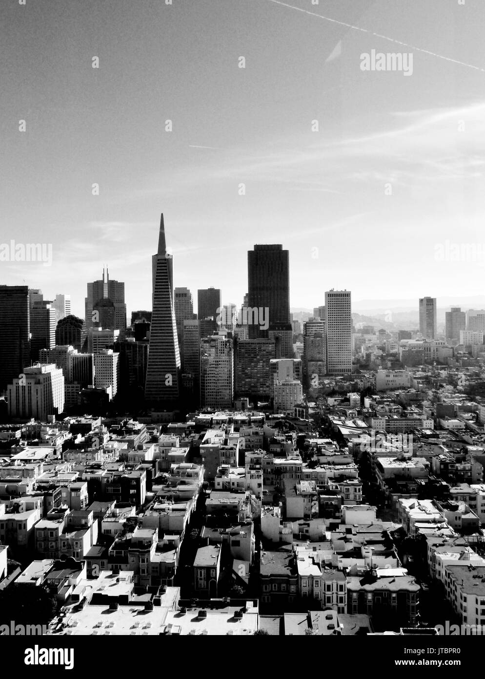 San Francisco Sky Line Stock Photo