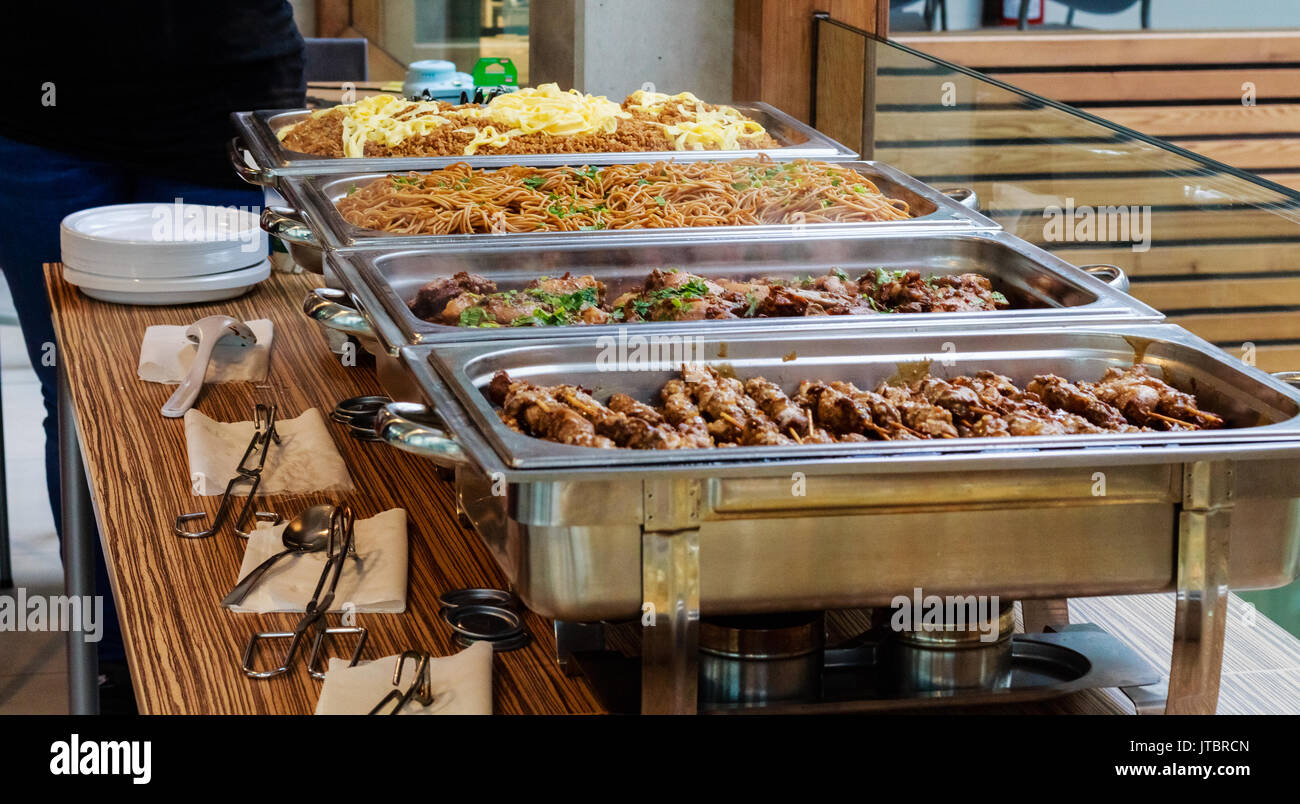 Catering Buffet Food Asian Oriental Takeaway Meals Stock Photo Alamy