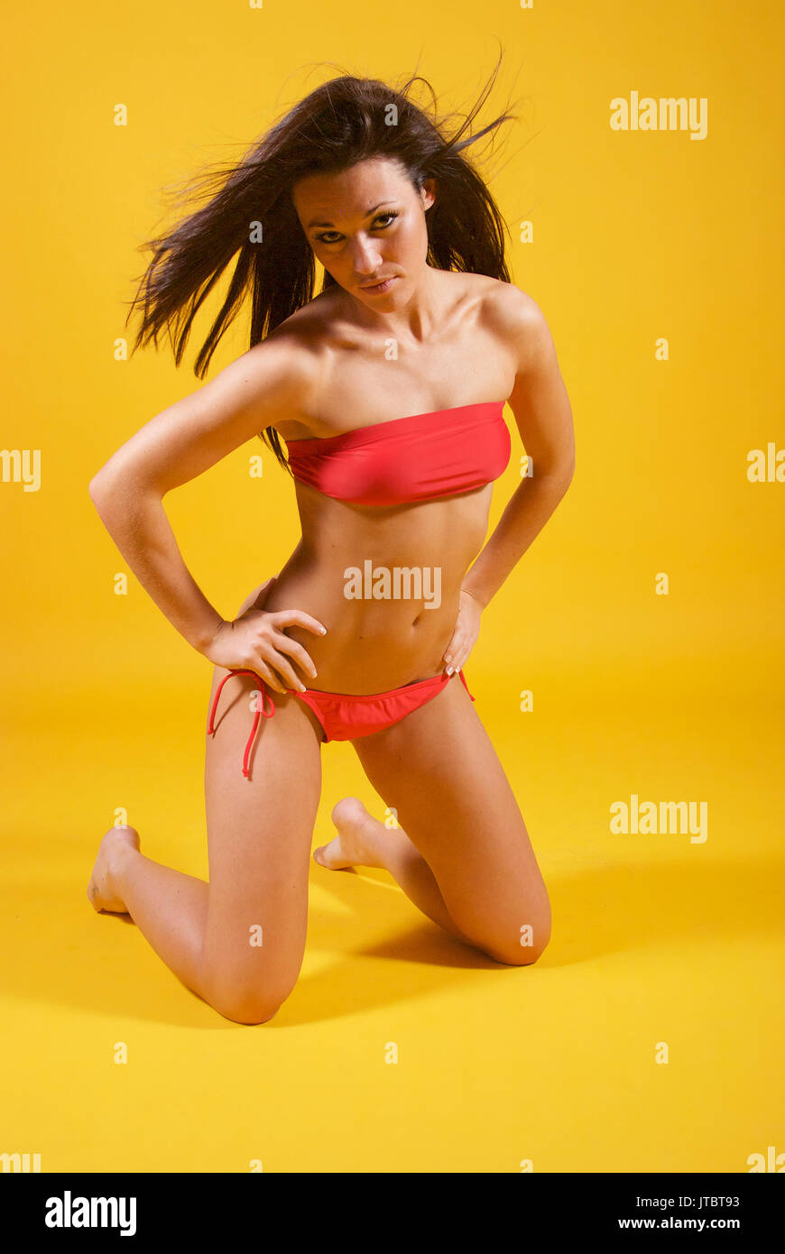 yellow baywatch swimsuit