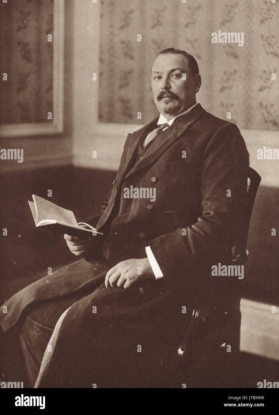 Louis Botha first Prime Minister of union of South Africa Stock Photo