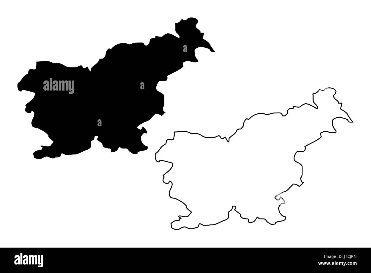 Retro ljubljana map hi-res stock photography and images - Alamy