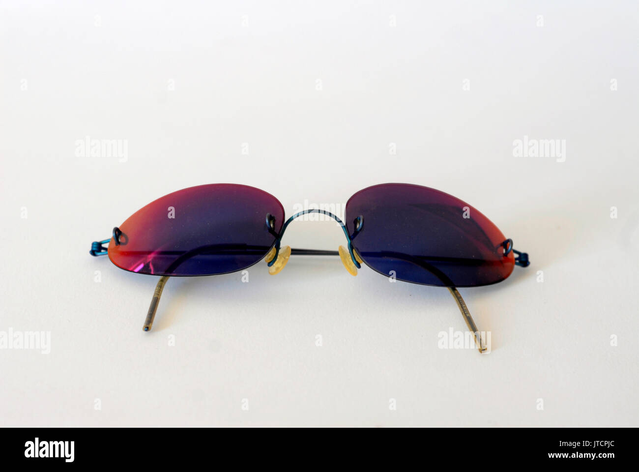 Cadre De Lunettes Vintage Lindberg Strip Titanium 4000 - Taille 48/18, Made In Danemark, Occasion