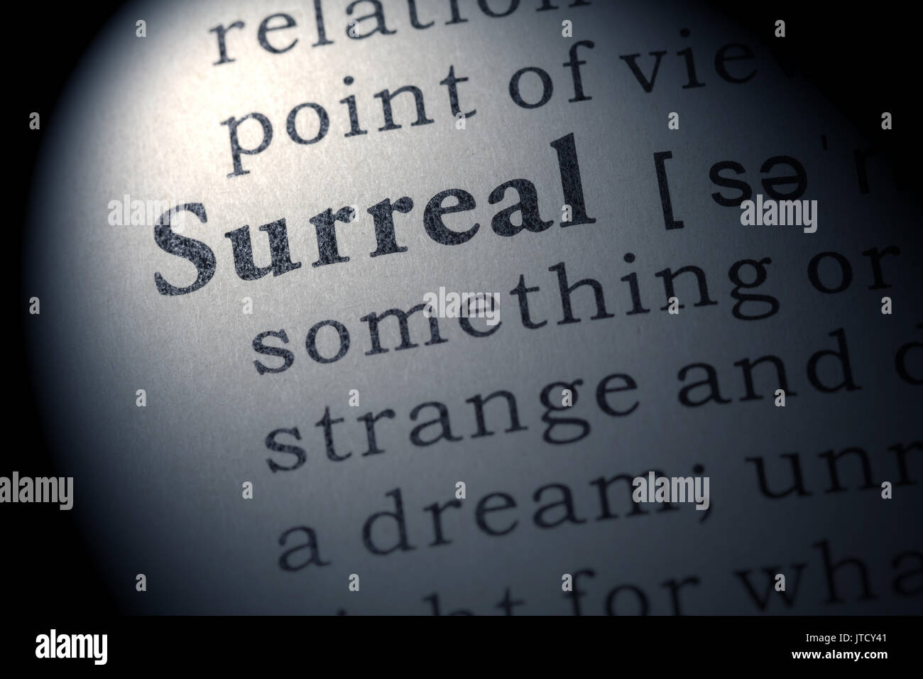 Definition Of The Word Surreal