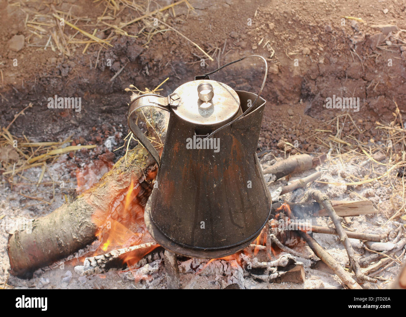 Old Metal Kettle Stock Photos Old Metal Kettle Stock Images Alamy