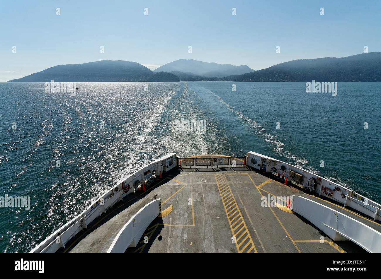 Bowen Island from the Bowen Island Ferry, British Columbia, Canada
