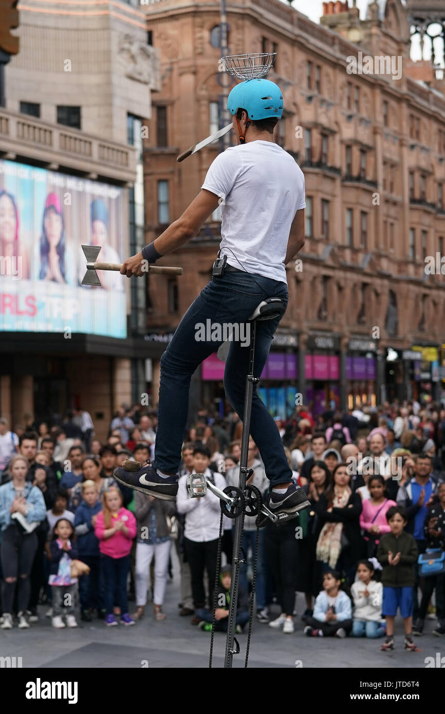 Unicyclist High Resolution Stock Photography and Images Alamy