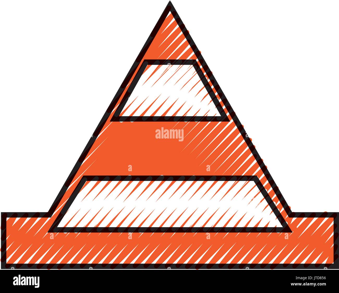 cone construction isolated icon Stock Vector Image & Art - Alamy