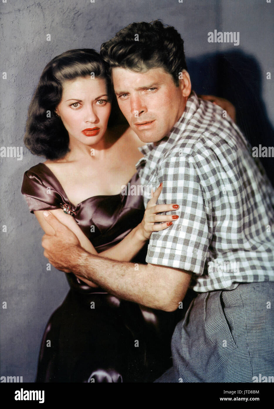 CRISS CROSS 1949 Universal Pictures film with Yvonne de Carlo and Burt Lancaster Stock Photo