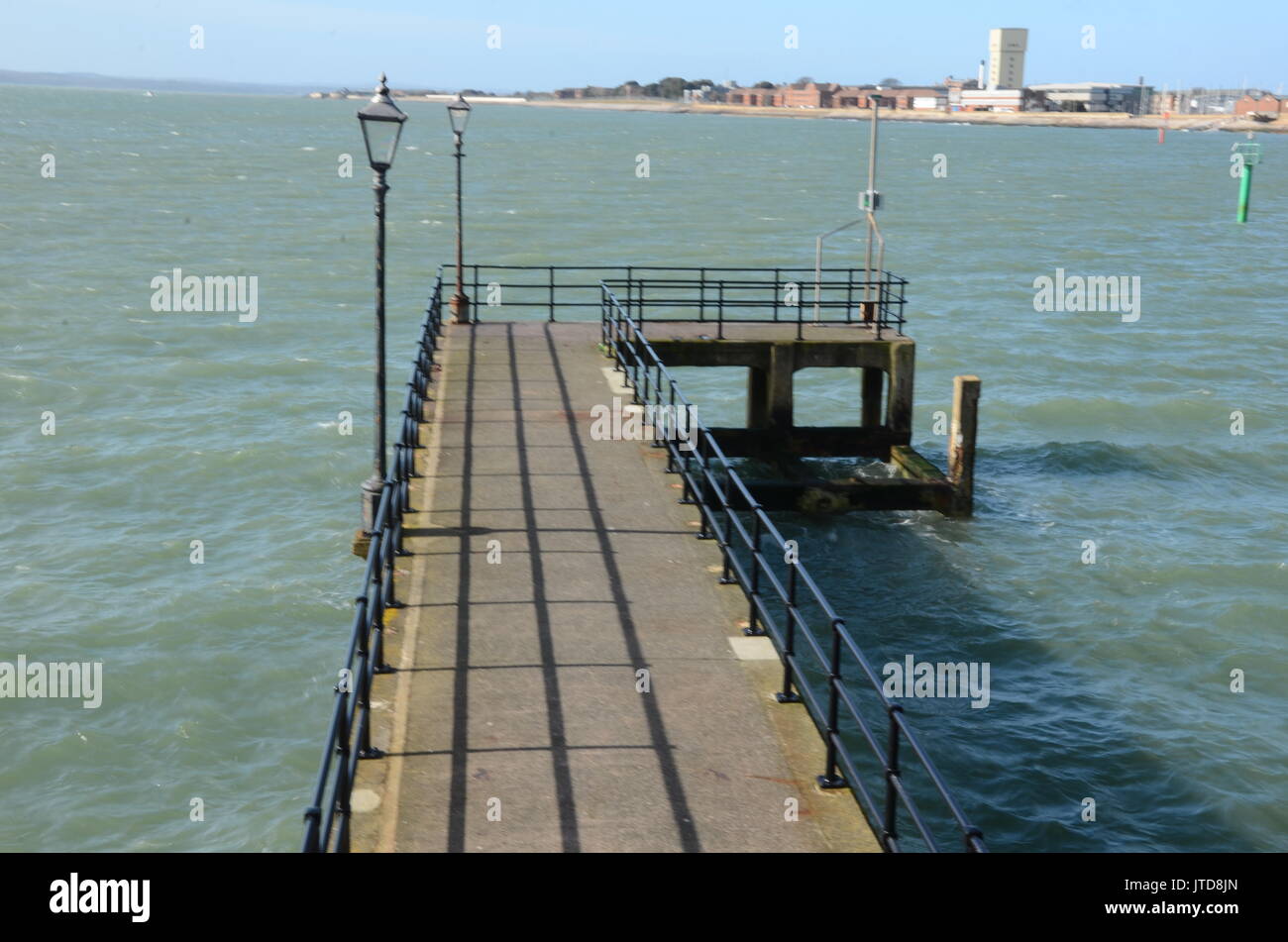 Portsmouth landscape UK Stock Photo