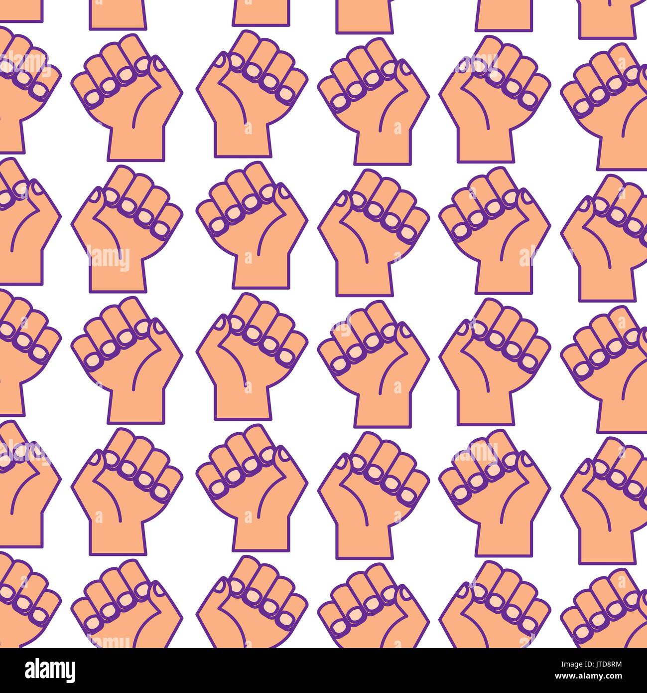 hands human fist pattern background Stock Vector Image & Art - Alamy